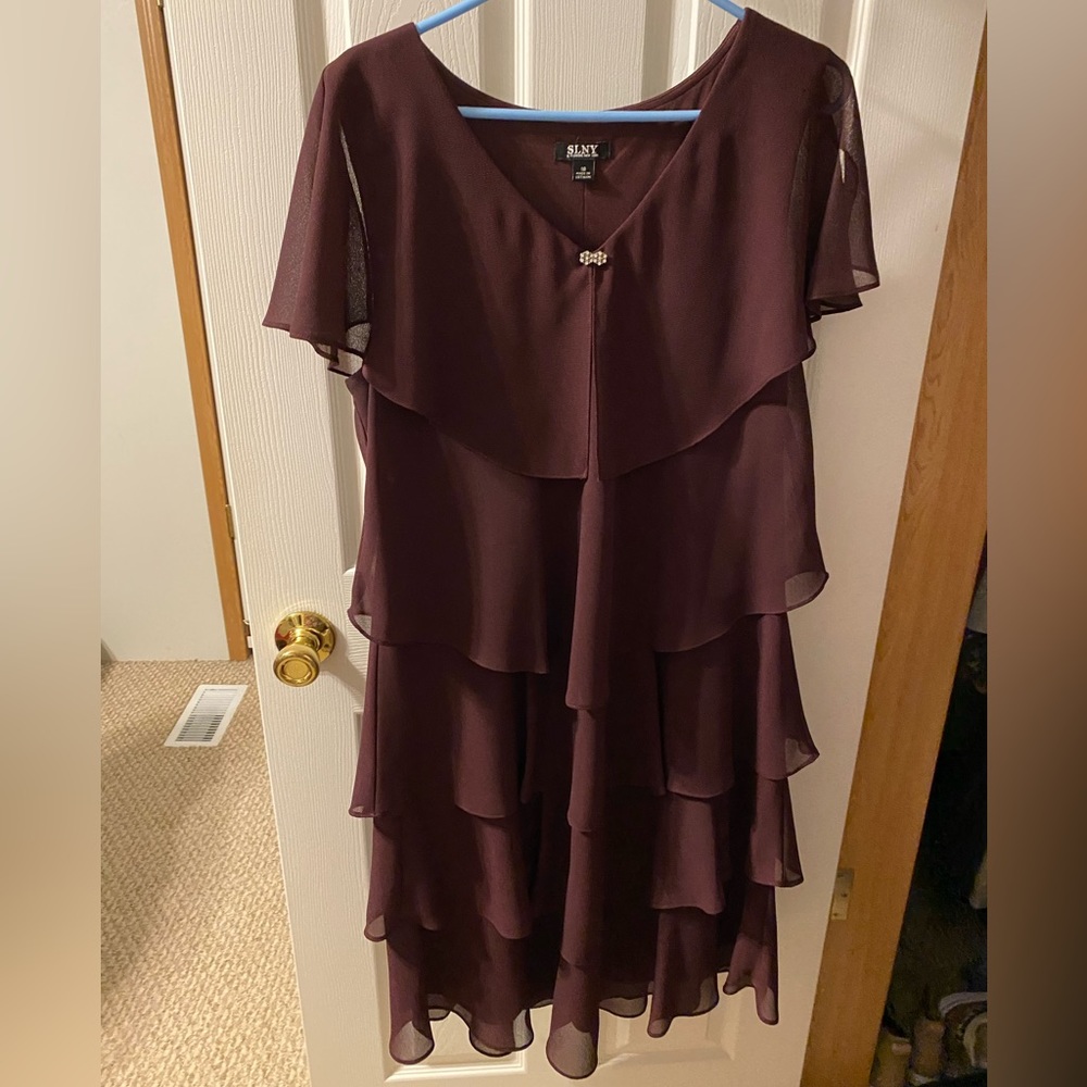 Purple dress purchased from Belk